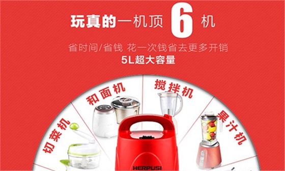 惠尔普斯C80商用绞肉机功能多样