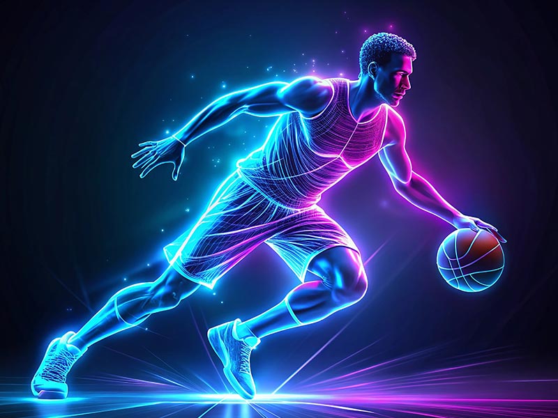 NCAA场边,一位身材极佳的美女在球员面前做蹲起,这是为何?